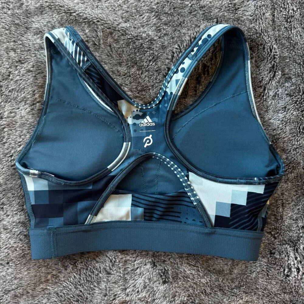 Peloton X Adidas Digi Motion Print Racerback Sz S